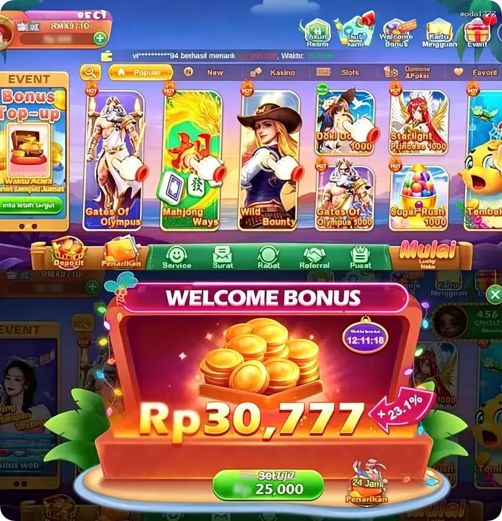 modal777 Resmi - Unduh APK